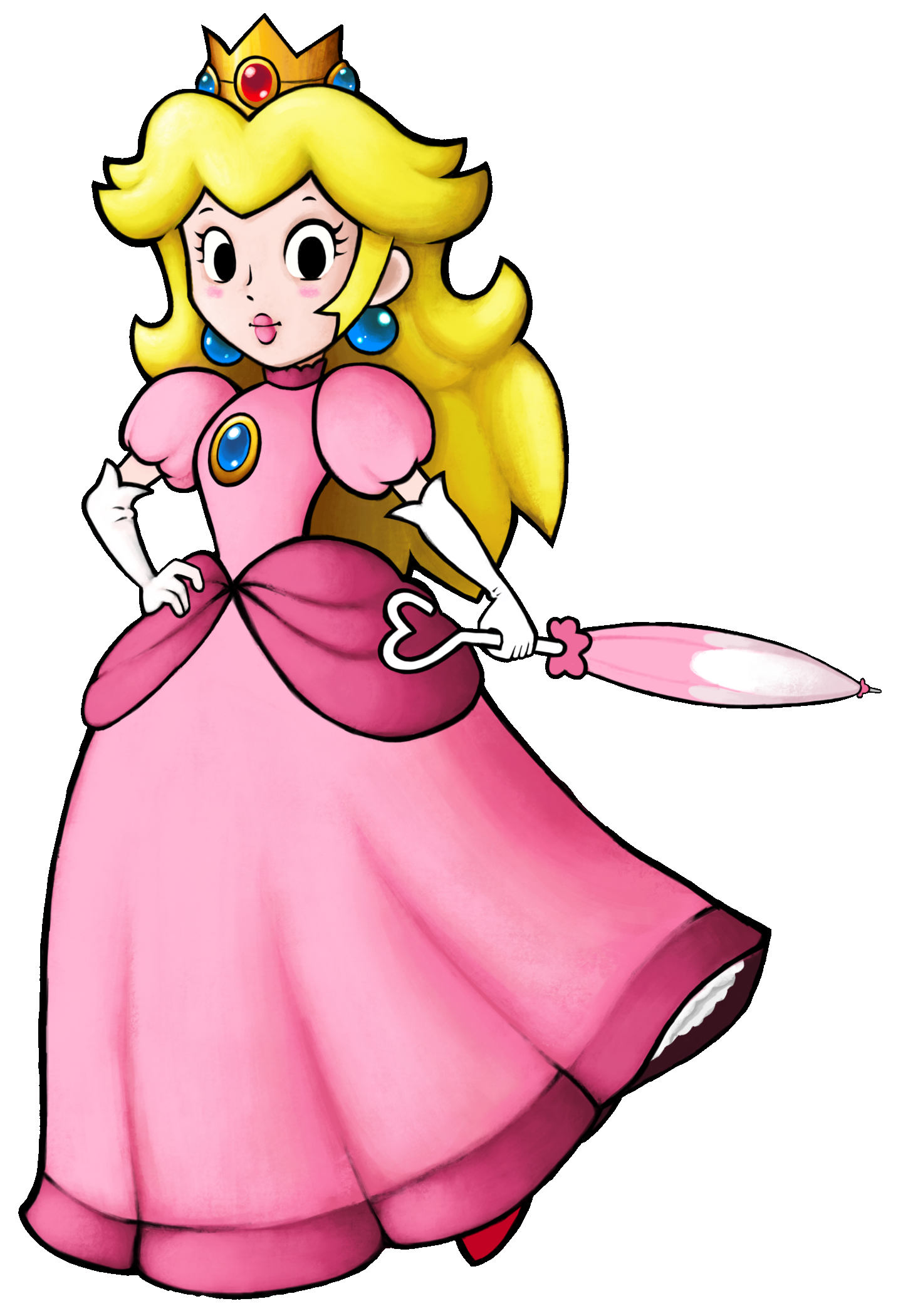 Image - Super princess peach by sphacks-d9pwisr.png | Super Mario Fanon
