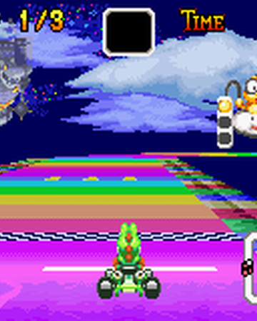 Rainbow Road Gba Mario Kart Racing Wiki Fandom