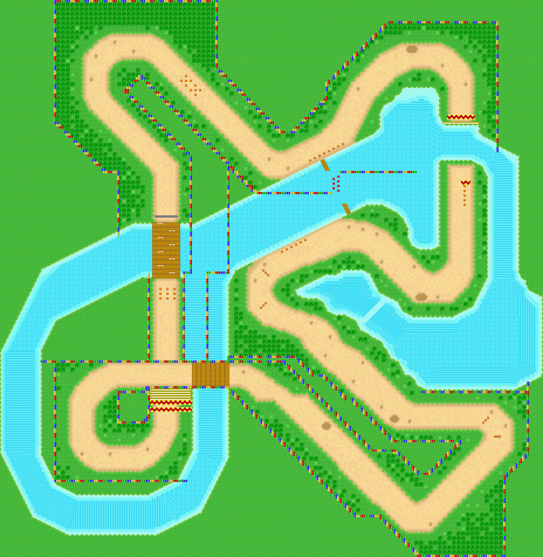 Image Gba Riverside Parkpng Mario Kart Racing Wiki Fandom Powered By Wikia 1849