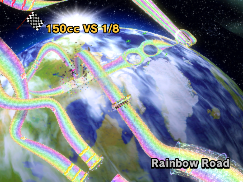 Rainbow Road Wii Mario Kart Racing Wiki Fandom Powered By Wikia 6836