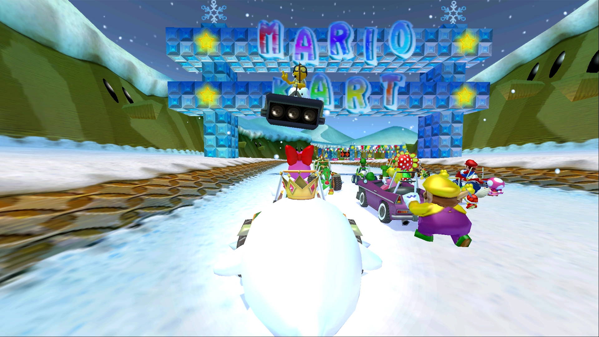 Mario Kart 64 Sherbet Land