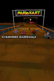 MarioKartDS N64BansheeBoardwalk