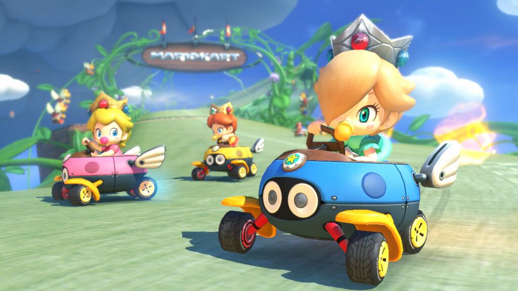 image mario kart 8 baby rosalina jpg mario kart racing wiki mario kart 8 download size