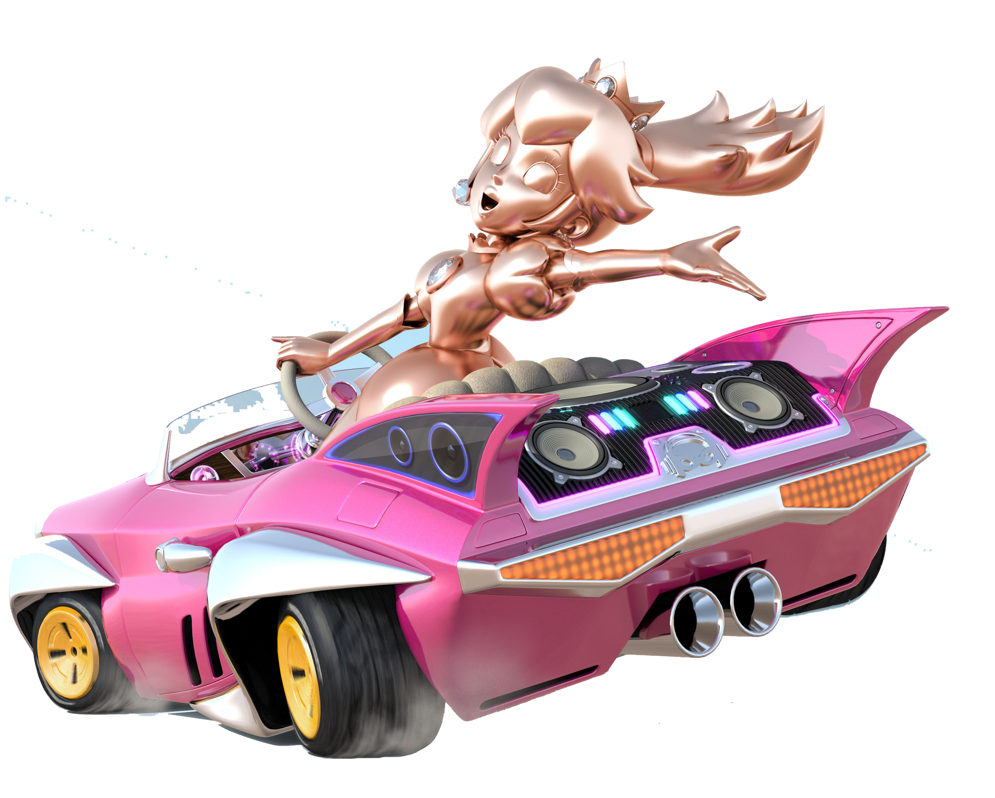 Pink Gold Peach Mario Kart Racing Wiki Fandom Powered By Wikia 