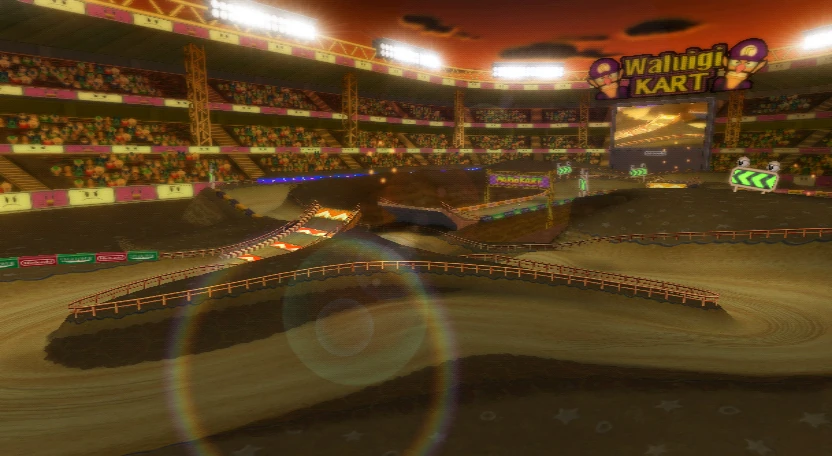Waluigi Stadium | Mario Kart Racing Wiki | FANDOM powered by Wikia
