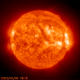 Resultado de imagen de the sun rotation gif