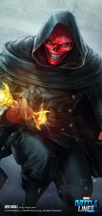 Red Skull Hood Marvel Battle Lines Wiki Fandom