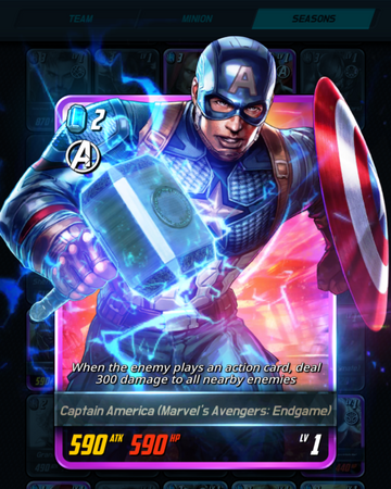Captain America Marvel S Avengers Endgame Marvel Battle Lines