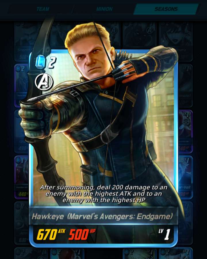 Hawkeye Marvel S Avengers Endgame Marvel Battle Lines Wiki Fandom