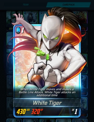 White Tiger | Marvel Battle Lines Wiki | Fandom