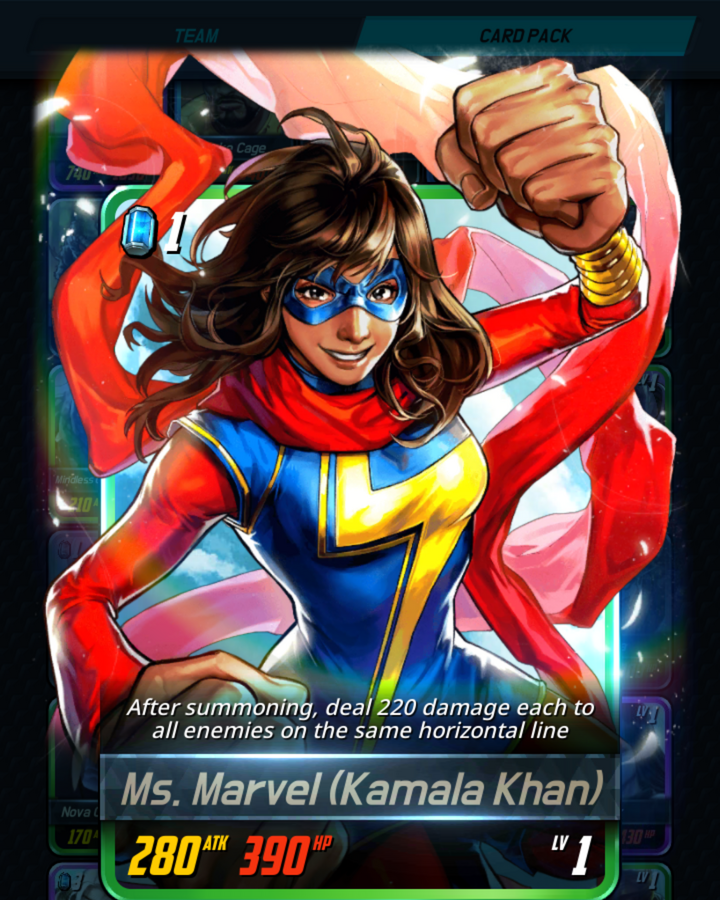 Ms Marvel Kamala Khan Marvel Battle Lines Wiki Fandom