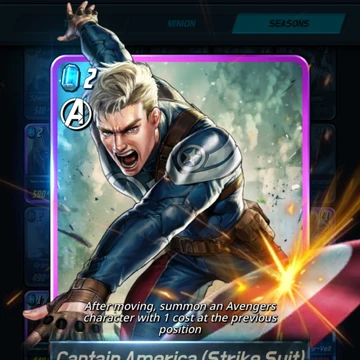 captain america strike suit