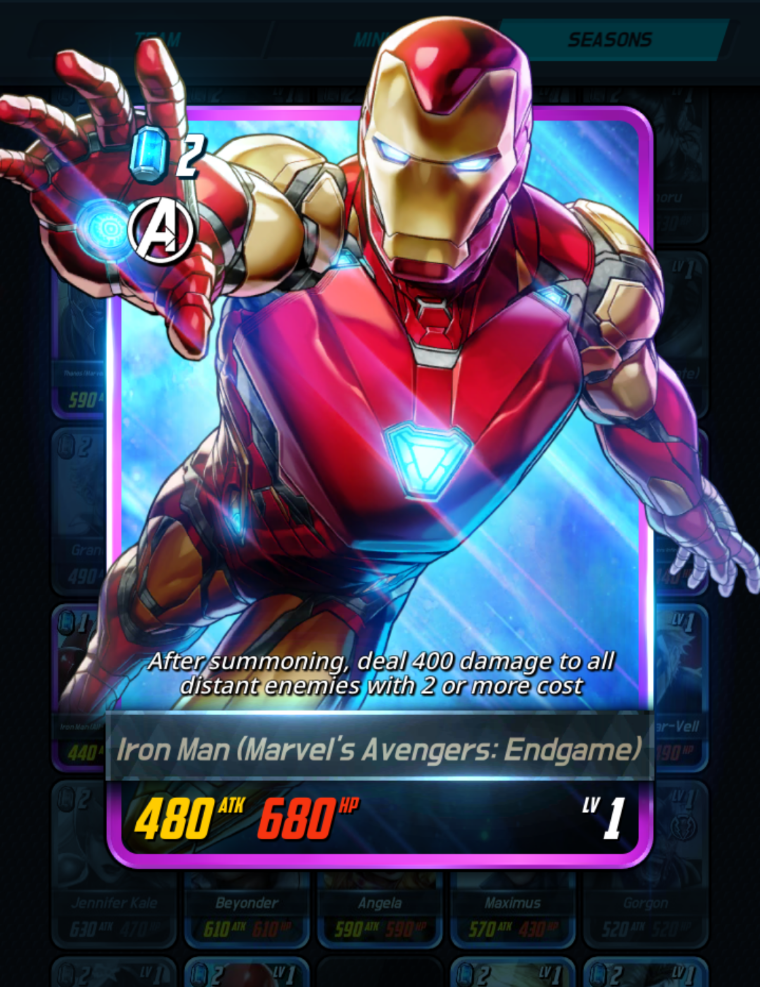 Iron Man Marvels Avengers Endgame Marvel Battle Lines