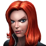 Black Widow portrait