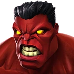 Red Hulk portrait