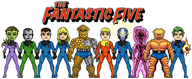 Category:Fantastic Five | Marvel-Microheroes Wiki | FANDOM Powered By Wikia