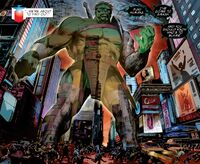 Hulk's hologram