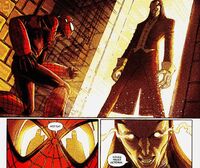 Edge of Spider-Verse 3 Aaron Aikman face to face with Morlun