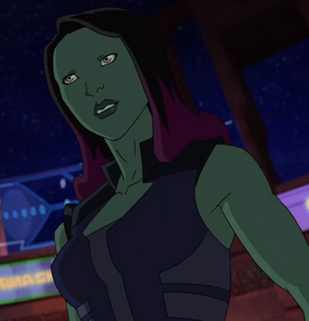Gamora (Tierra-12041) de Marvel's Guardians of the Galaxy Temporada 1 4 001