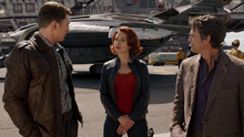 Steve Rogers, Romanoff and Bruce Banner