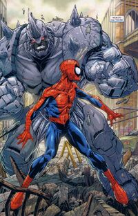 USMA 1 Spider-Man vs Rhino