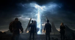 Quarteto Fantástico Filme 2015 Frente