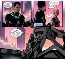 Знакомство Т'Чаллы и Окойе - Black Panther Prelude