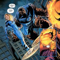 Thing and Invisible Woman vs Dormammu Earth-1610