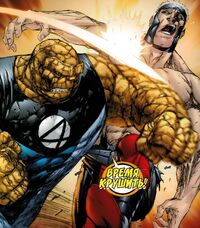 Thing vs Alpha Dog (hydra) Earth-1610