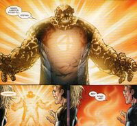 Ultimate Fantastic Four Vol 1 52 Ben Grimm is disappearing ftom the battlefield