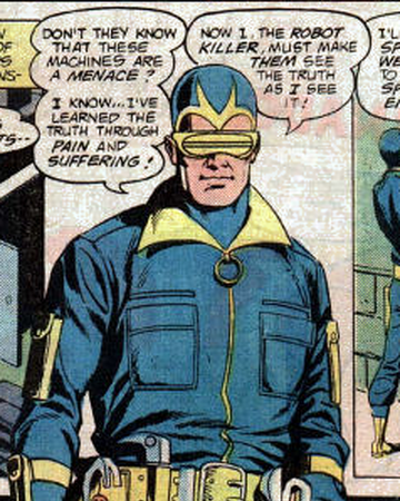 Robot Killer Earth One Dc Database Fandom