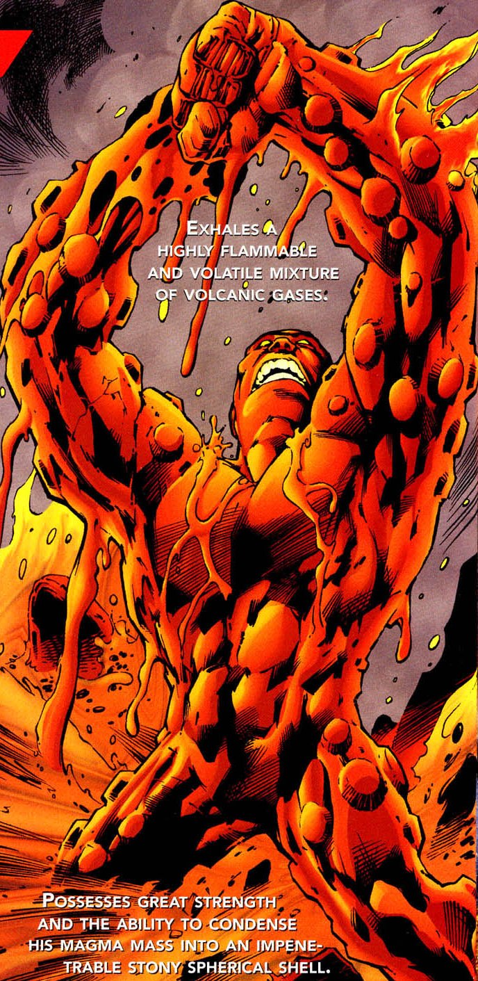Lava Lord (New Earth) | DC Database | FANDOM powered by Wikia
