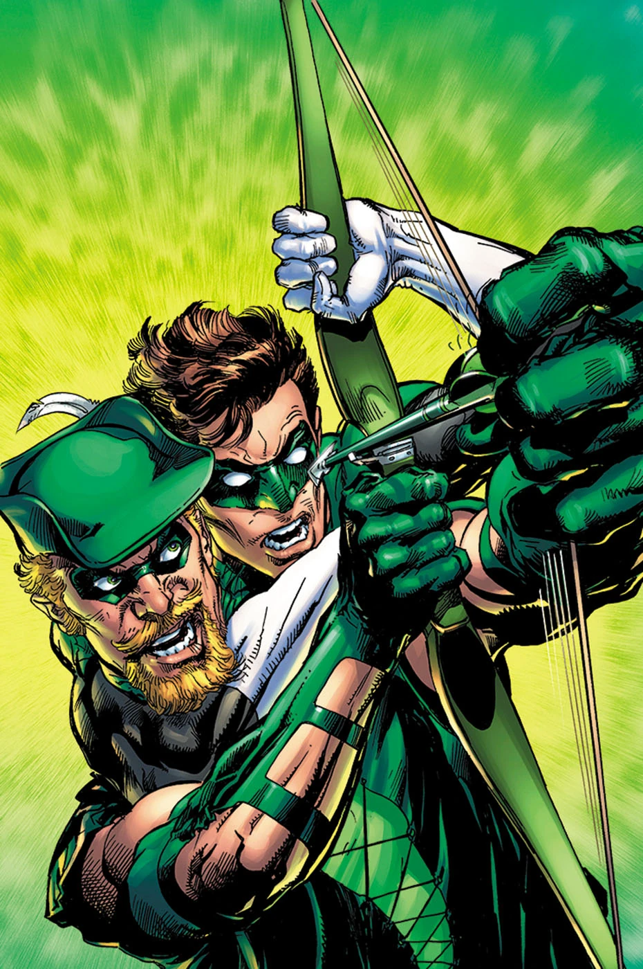 Image Green Arrow Vol 5 44 Textless Green Lantern 75th Anniversary