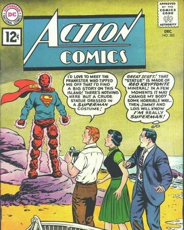 Action Comics Vol 1 283 Dc Database Fandom