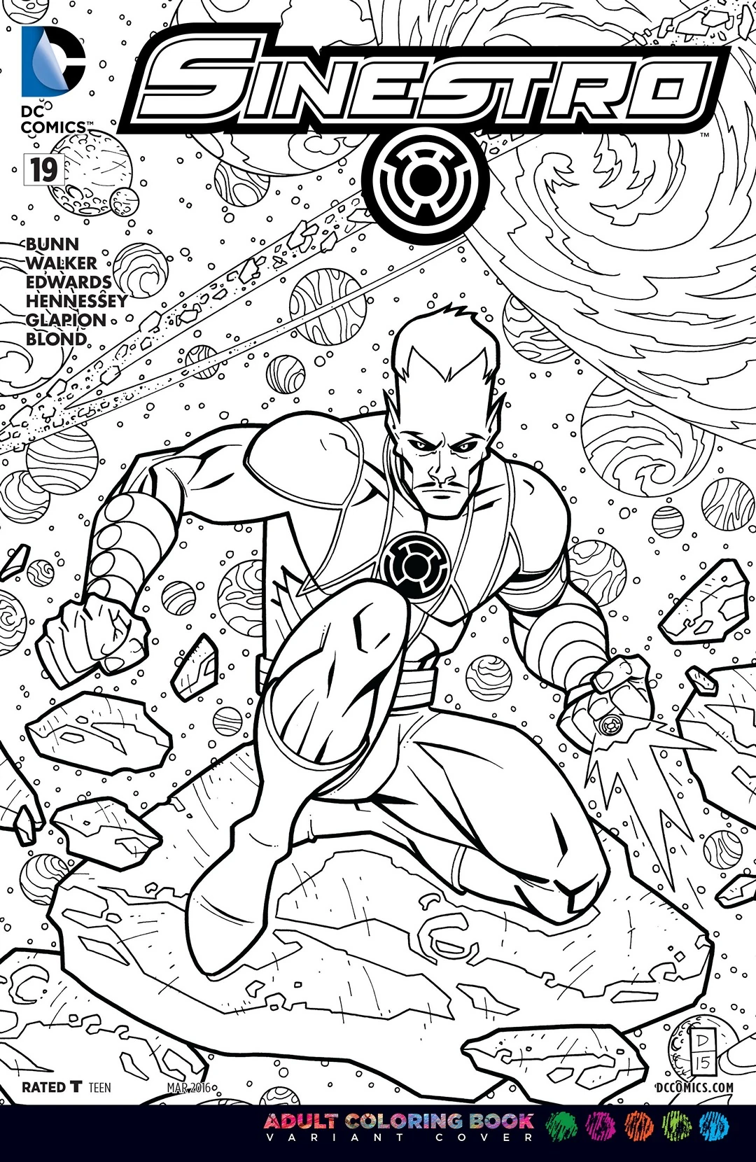 Image - Sinestro Vol 1 19 Adult Coloring Book Variant.jpg | DC Database