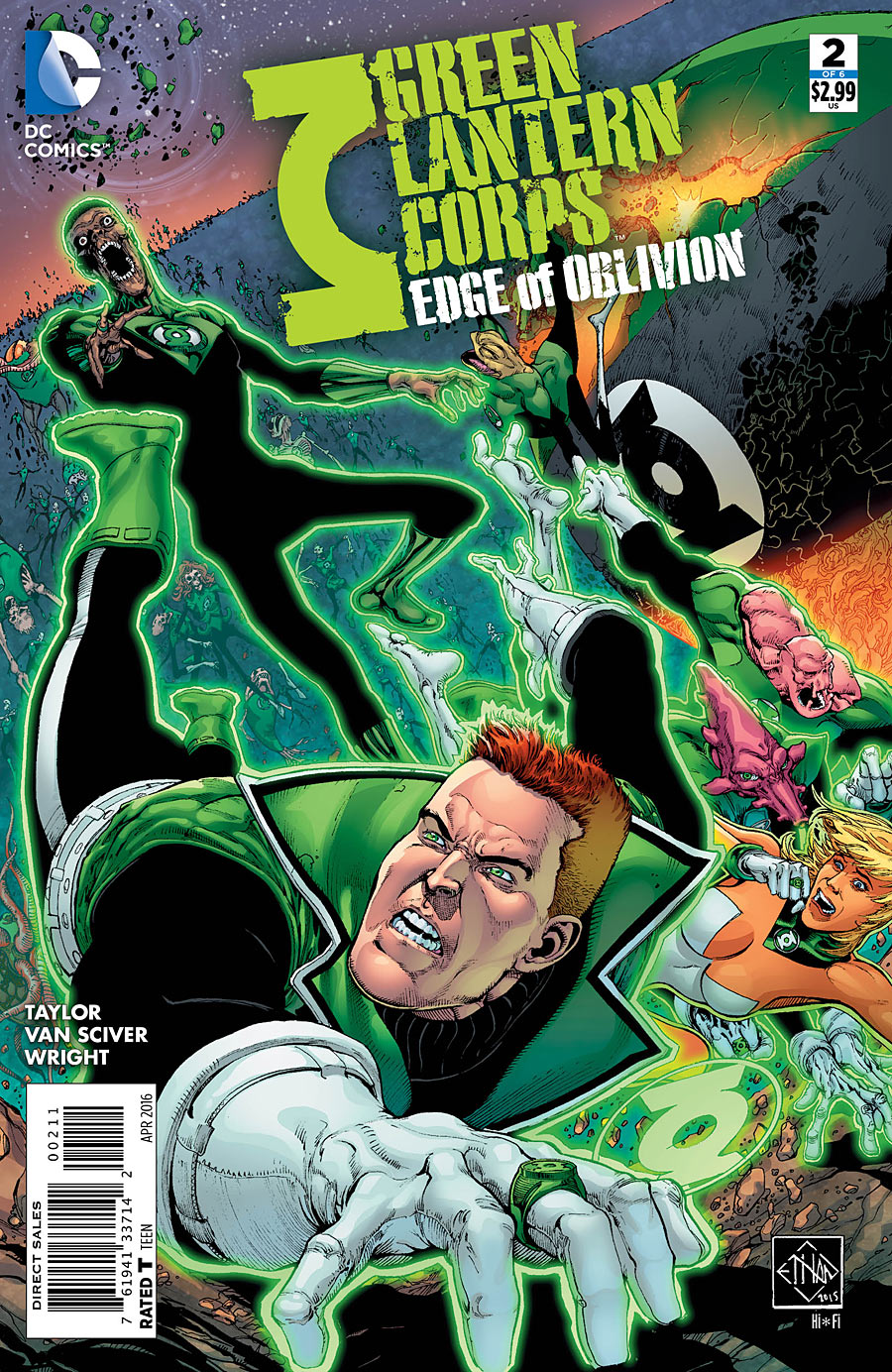 Green Lantern Corps Edge Of Oblivion Vol 1 2 Dc Database Fandom