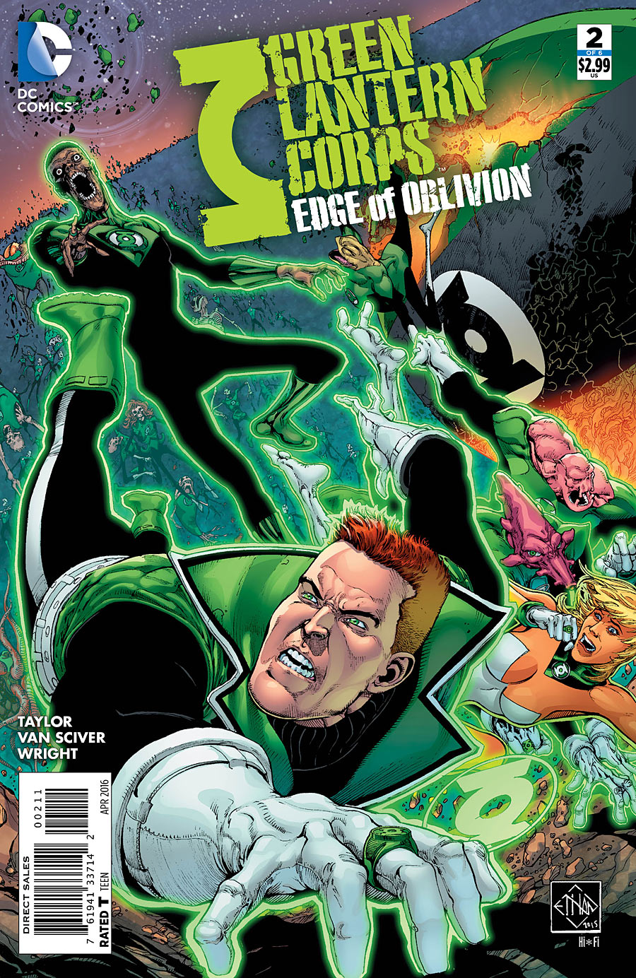 Green Lantern Corps Edge Of Oblivion Vol 1 2 Dc Database