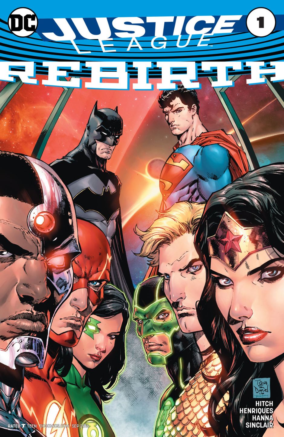 justice league rebirth vol