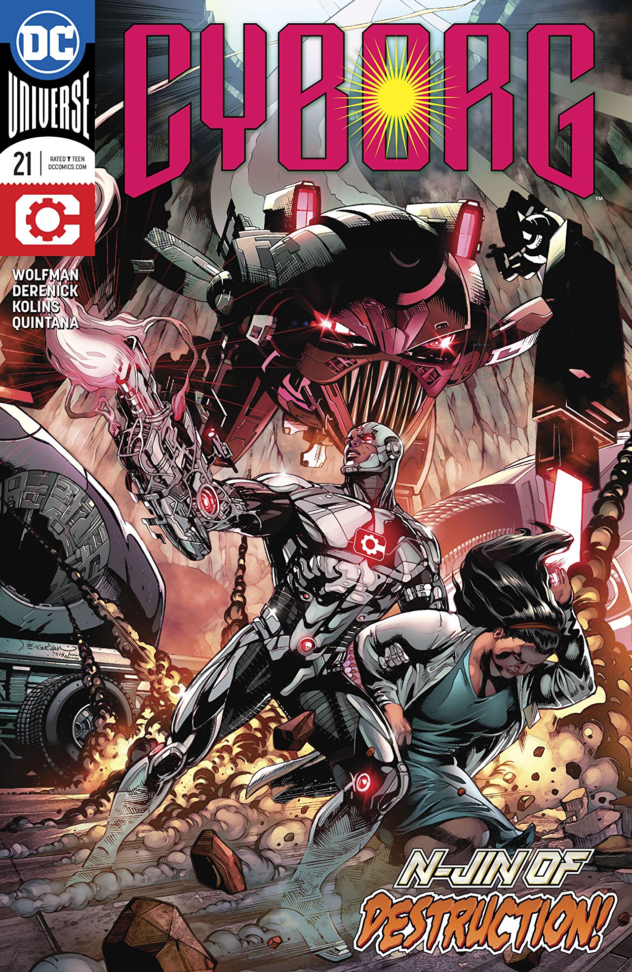 Image result for cyborg 21 dc comics