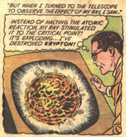 Krypton Exploding (Earth-One) Ellison
