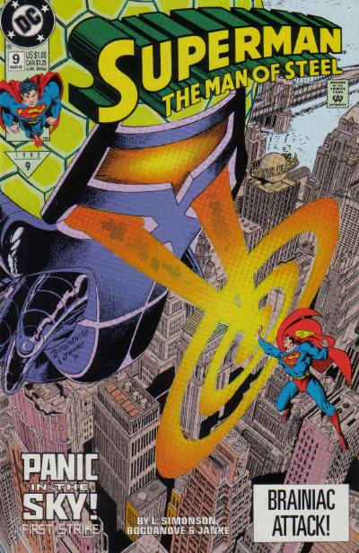 Superman The Man Of Steel Vol 1 9 Dc Database Fandom
