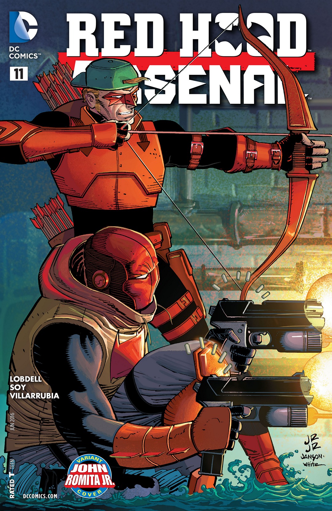 Image - Red Hood Arsenal Vol 1 11 Romita Jr Variant.jpg | DC Database | FANDOM powered by Wikia
