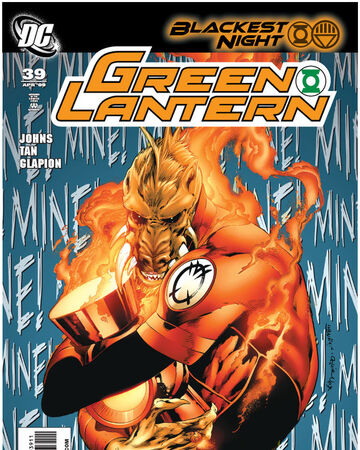 green lantern agent orange dc