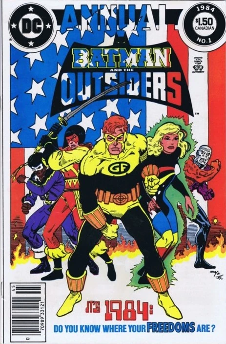 Batman And The Outsiders Annual Vol 1 1 Dc Database Fandom