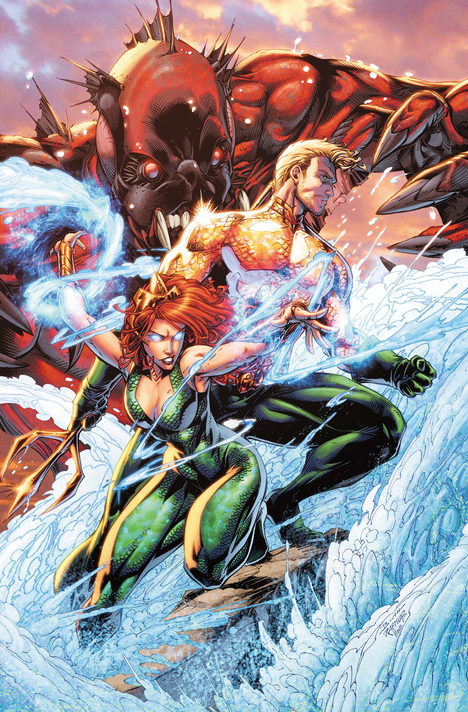 AQUAMAN 50 LOPEZ VARIANT COVER