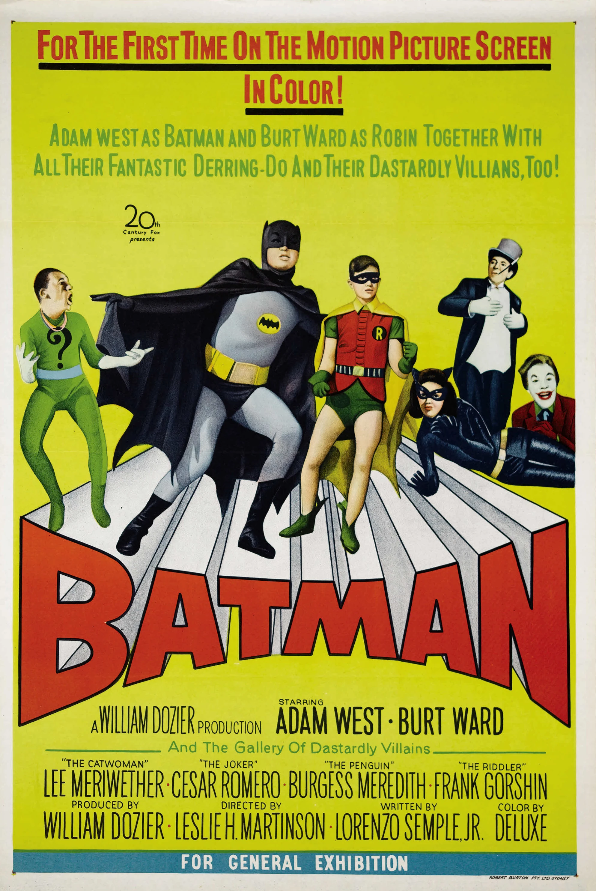 First Batman Movie 1966 First Batman Movie 1966
