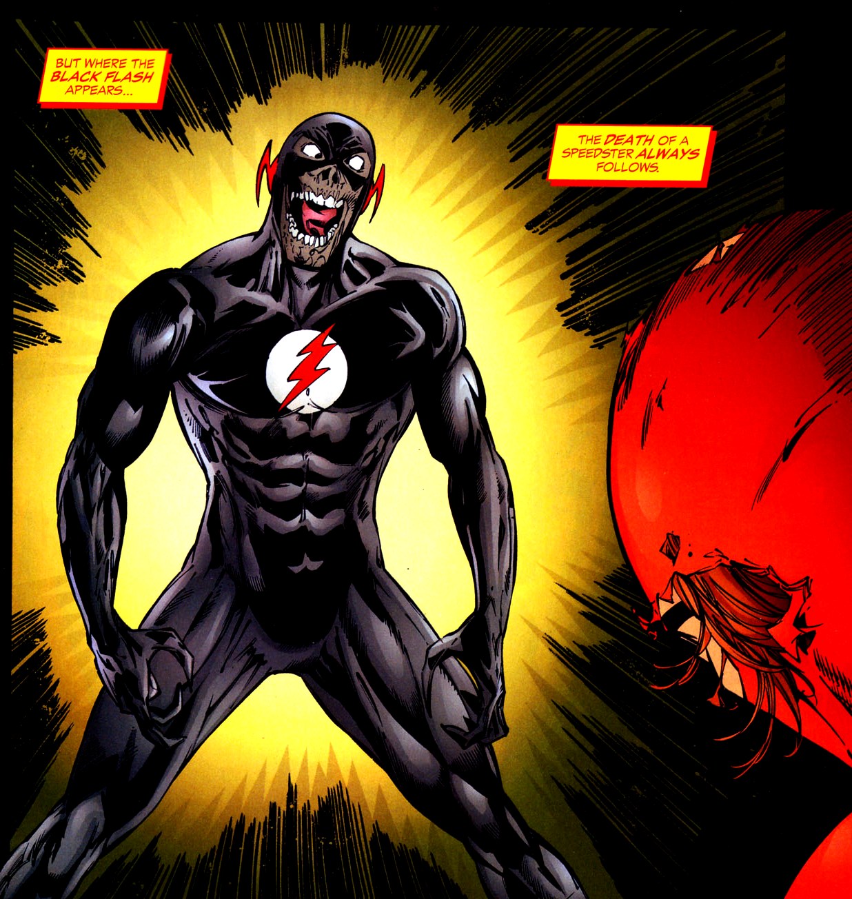 Black Flash DC Database FANDOM powered by Wikia