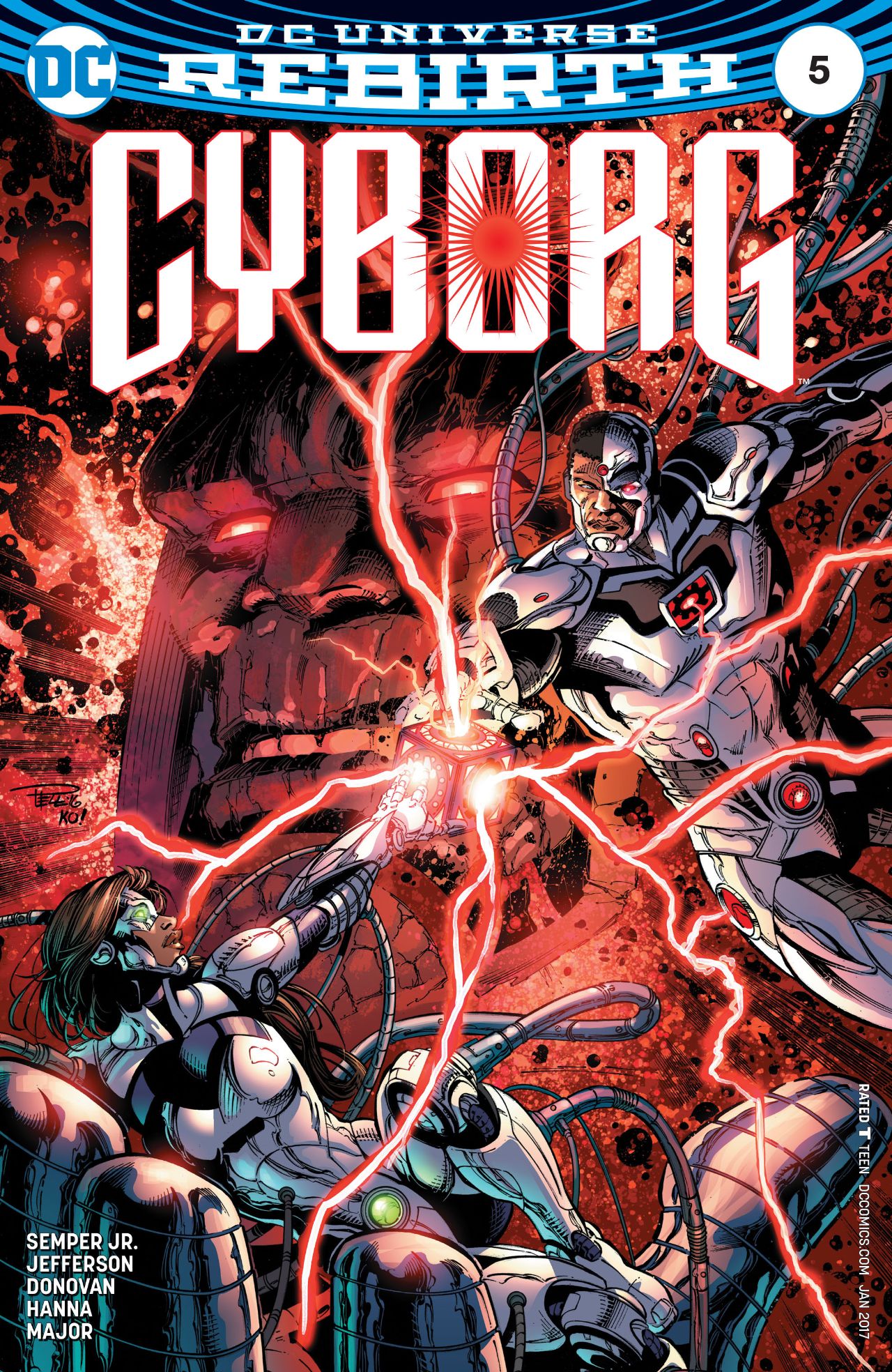 Cyborg 1 Variant 16 Dc Comics Rebirth