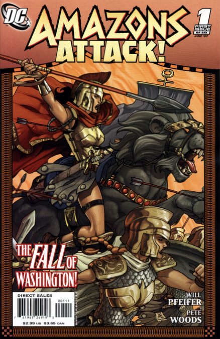 Amazons Attack Cover Gallery Amazons Attack Cover Gallery