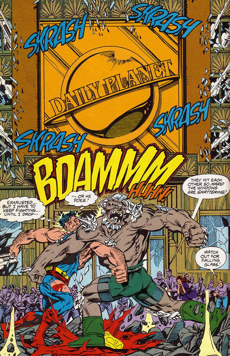 doomsday dc comics first appearance